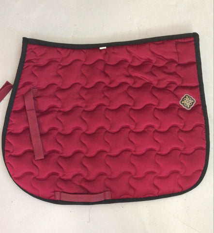 2nd Hand Espoir Saddlepad/ Full/ Maroon