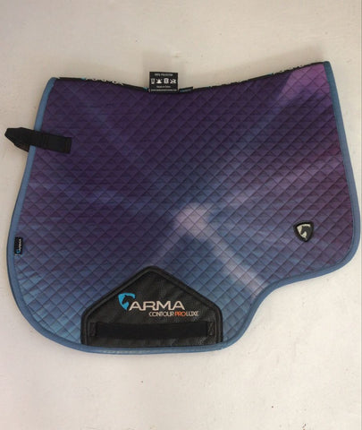 2nd Hand Arma Saddlepad/ Cob/ Blue Tie Die