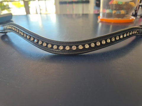 2nd Hand Shires Bling Browband/ Black/ Pony
