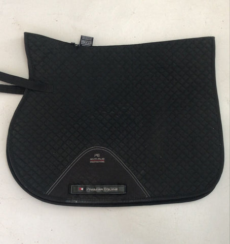 2nd Hand Premier Equine Saddlepad/ Black/ Full