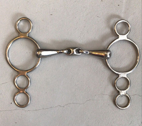 2nd Hand Dutch Ellipical Link Gag/ 5"