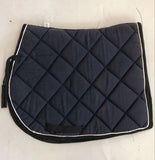 2nd Hand Rider Saddlepad/ Navy/ Pony