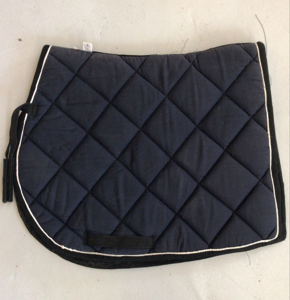 2nd Hand Rider Saddlepad/ Navy/ Pony