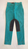 2nd Hand Sherwood Breeches/ Green & Brown/ 34