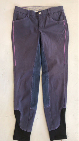 2nd Hand Harrys Horse Breeches/ Purple/ 30