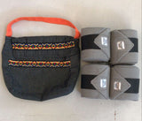 2nd Hand Fleece Bandages in Bag/ Grey/ 4