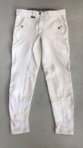 2nd Hand Harrys Horse Silicon Breeches/ White/ UK26