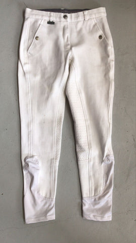2nd Hand Harrys Horse Silicon Breeches/ White/ UK28