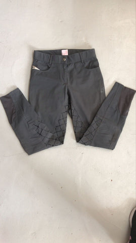 2nd Hand Imperial Riding Silicon Breeches/ Grey/ EU30