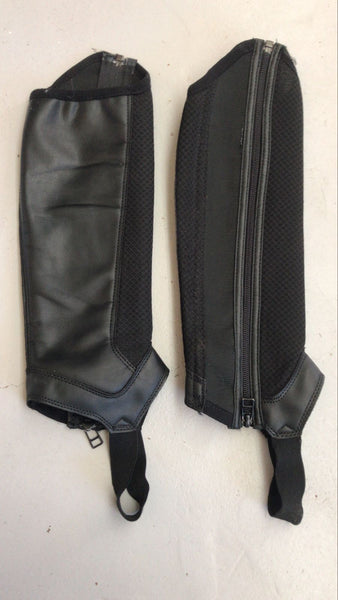 2nd Hand Kids Chaps/ Black/ 12yrs