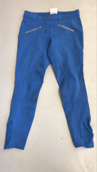 2nd Hand Equileisure Breeches/ Royal/ 36