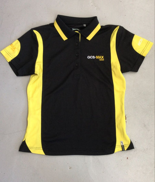 2nd Hand GCS-Max Polo Shirt/ Black & Yellow/ Med
