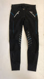 2nd Hand Breeches Full Seat/ Black/ 36