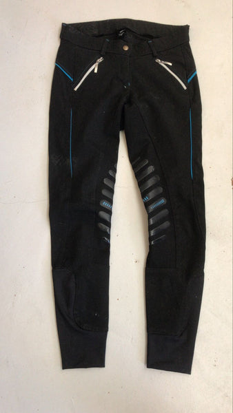 2nd Hand Breeches Full Seat/ Black/ 36