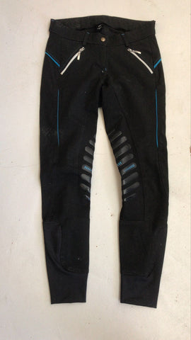 2nd Hand Breeches Full Seat/ Black/ 36