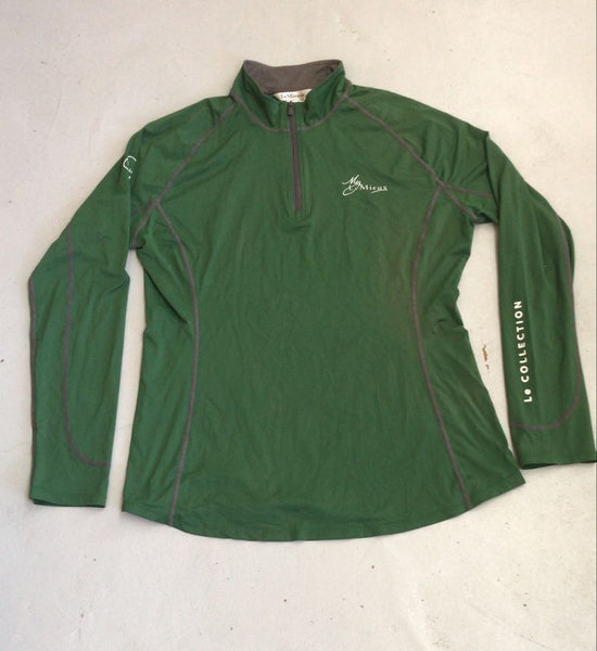 2nd Hand Le Mieux Long Sleeve Baselayer/ Green/ XL