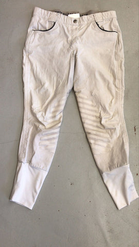 2nd Hand EA Breeches/ White/ 36
