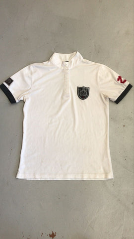 2nd Hand Horze Show Shirt/ White/ Med