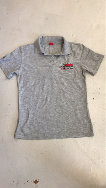 2nd Hand 2021 Youth Champs Polo Shirt/ Grey/ M