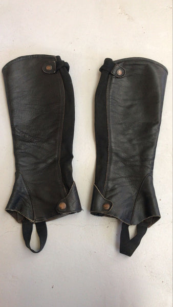 2nd Hand Rockafella Leather Chaps/ Med