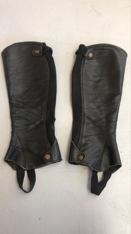 2nd Hand Rockafella Leather Chaps/ Med