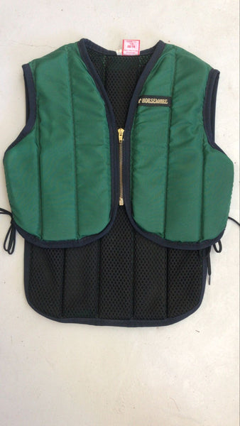 2nd Hand BETA Horseware Body Protector/ Green/ Small