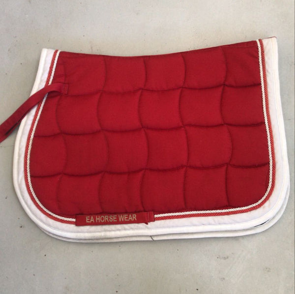 2nd Hand EA Saddlepad/ Red/ Full