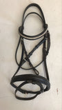 2nd Hand Flash Bridle/ Cob/ Black