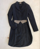 2nd Hand ESPOIR Dressage Tails/ Navy & Grey/ XS