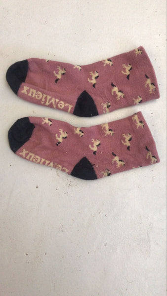 2nd Hand Le Mieux Socks/ Kids/ Dark Pink