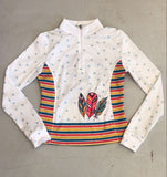 2nd Hand Equestrain 360 Baselayer/ Kids 7 - 8yrs/ White & Colours