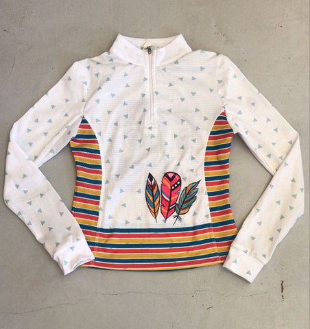 2nd Hand Equestrain 360 Baselayer/ Kids 7 - 8yrs/ White & Colours