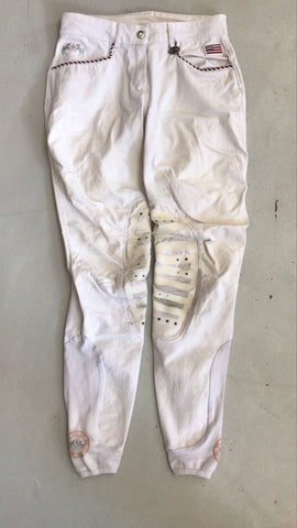 2nd Hand EA Silicon Breeches/ White/ 26