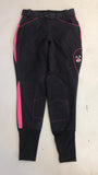 2nd Hand Fouganza Breeches/ Navy & Pink/ 32