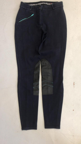 2nd Hand Fouganza Breeches/ Navy/ 32