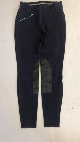 2nd Hand Fouganza Breeches/ Navy/ 32