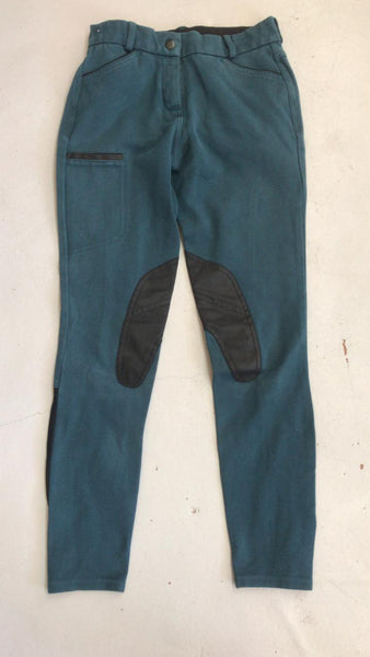 2nd Hand Fouganza Breeches/ Blue-Green/ 30