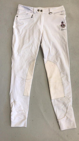 2nd Hand Fouganza Breeches/ White/ 30-32