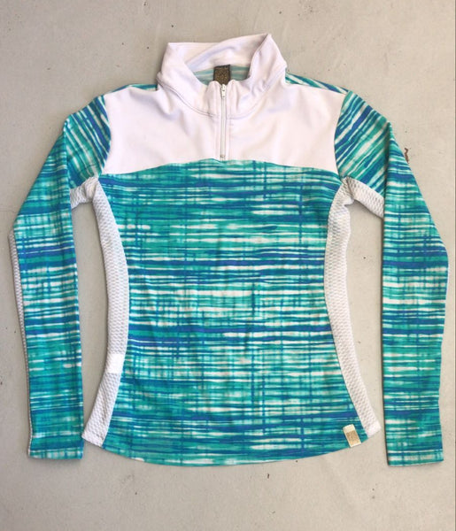 2nd Hand Edito Baselayer/ Green & Blue/ 9 - 10yrs