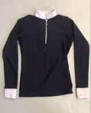 2nd Hand The Mounting Bloc Show Shirt/ Navy/ XXS