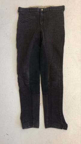 2nd Hand Black Forest Breeches/ Black/ EU 158 / 11 - 12yrs