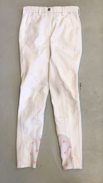 2nd Hand Aubrion Breeches/ White/ 30
