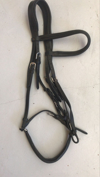 2nd Hand EA Drop Nose Bridle/ Black/ Full
