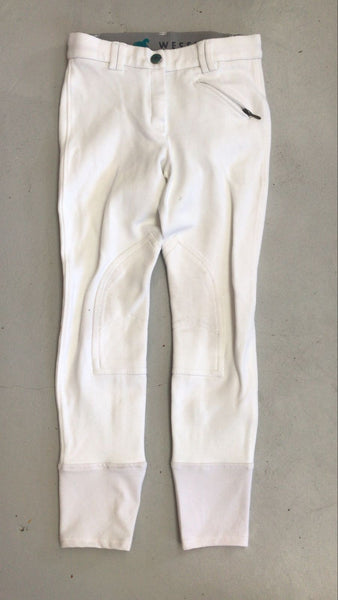 2nd Hand Wessex Breeches/White/ Kids 9 - 10yrs