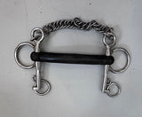 2nd Hand Pelham straight Rubber/ 5"