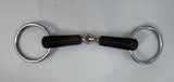 2nd Hand Single Jointed Rubber Snaffle/ 6"