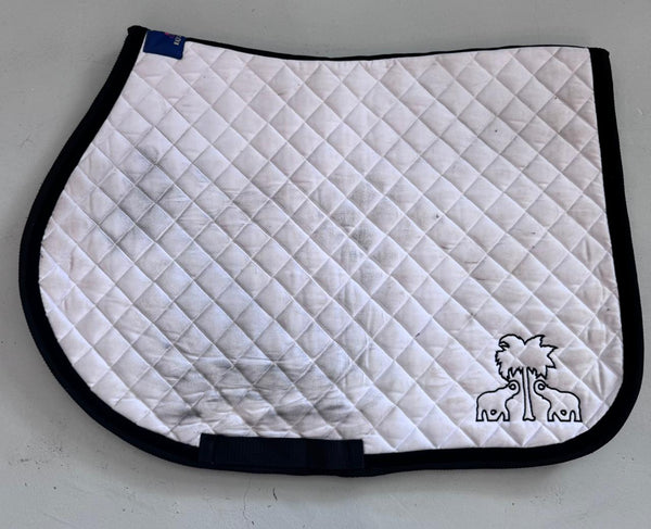 2nd Hand Saddlepad/ Full/ White