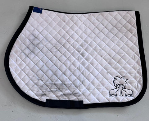 2nd Hand Saddlepad/ Full/ White
