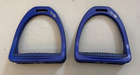 2nd Hand Equi-Tek Stirrups/ Blue