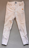 2nd Hand Bullet Equestrian Tights/ White/ 38